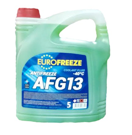 52240 EUROFREEZE Antifreeze AFG13 4,8кг (4,2л) Зелёный