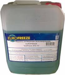 52295 EUROFREEZE Antifreeze AFG13 9.8 кг (8,8л) Зелёный