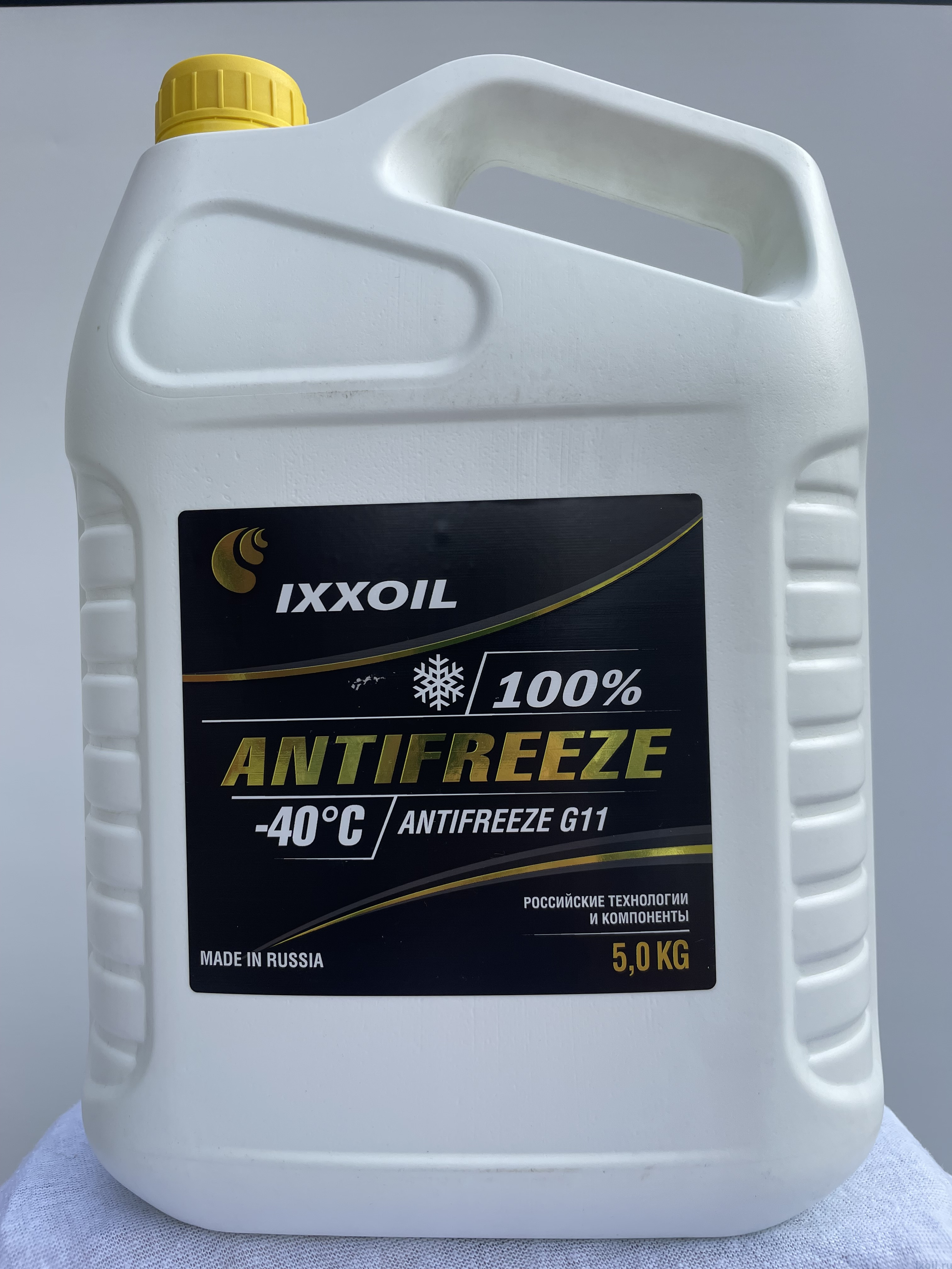 Антифриз IXXOL G11-40 5 кг желтый