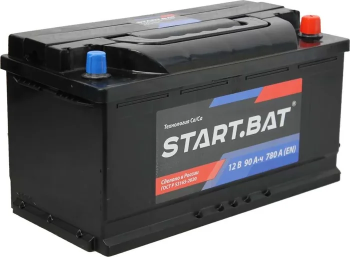 Аккумулятор START.BAT 6СТ- 90 VLR Euro 780A (353x175x190)