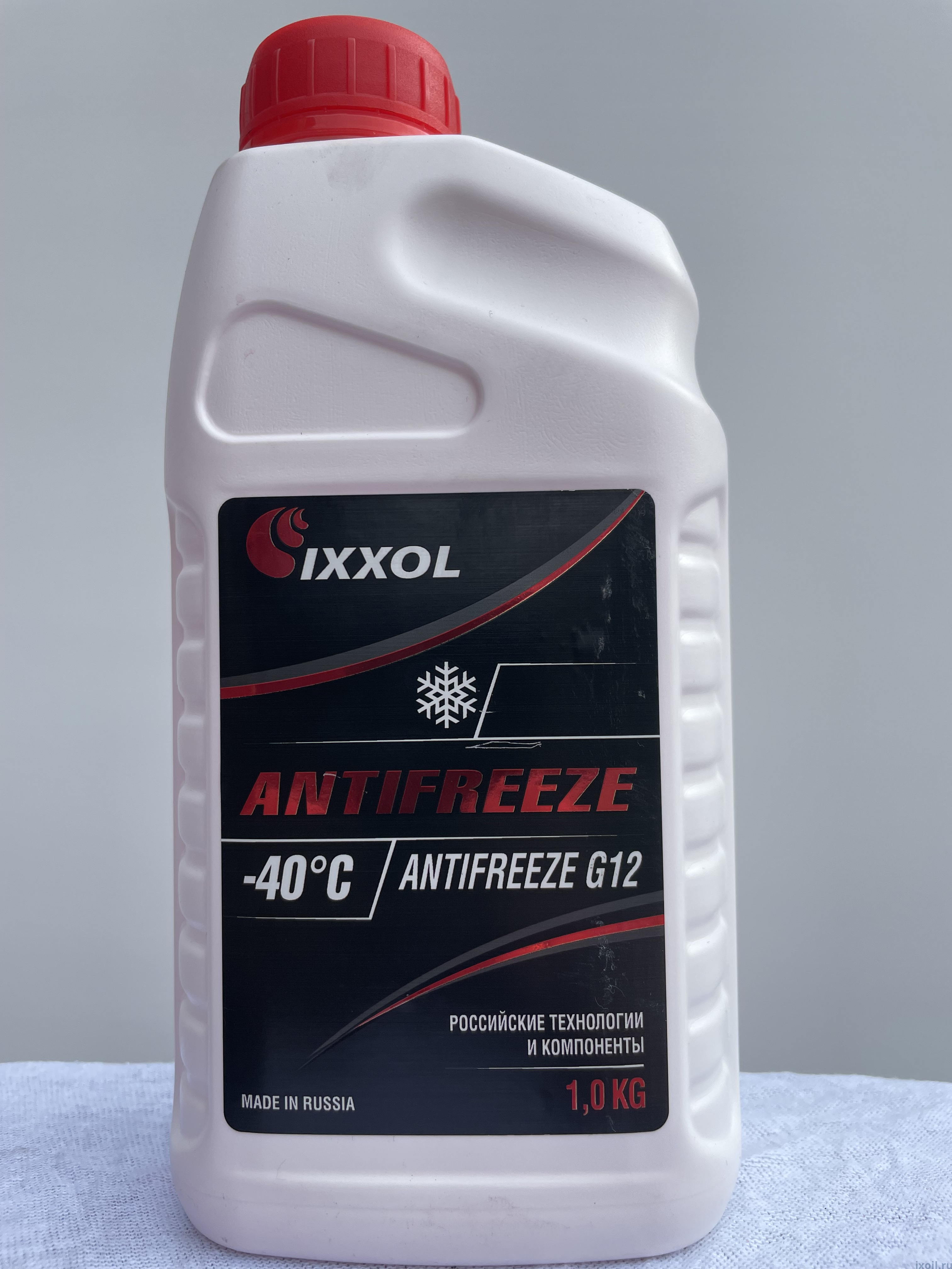 Антифриз IXXOL G12-40 1 кг красный
