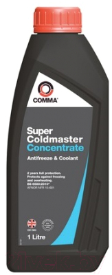 Антифриз моноэтиленгликоль Сомма Super Coldmaster Concentrate. Синий. 1л. SCA1L