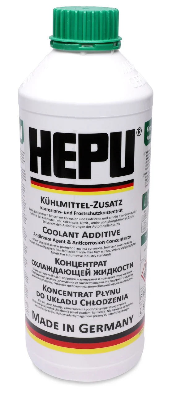 Антифриз зеленый 1,5L концентрат G11, MB 325.0/325.2