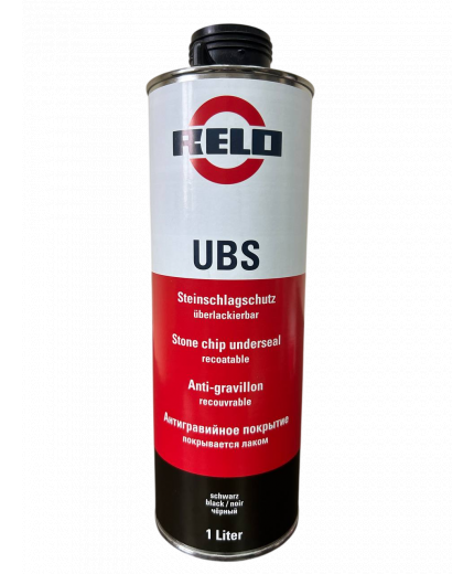 Антигравийное покрытие RELO Steinschlagschutz UBS черный 1 л