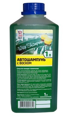 Автошампунь с воском 1л концентрат RAZE SHAМPOO& WAX