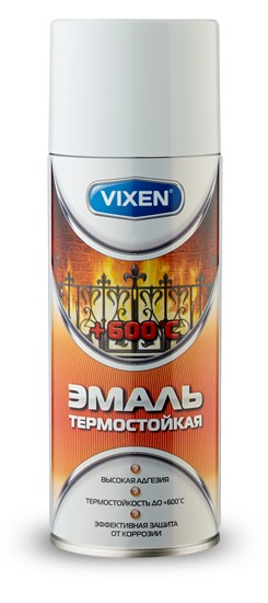 Эмаль термостойкая белая 520 мл аэрозоль