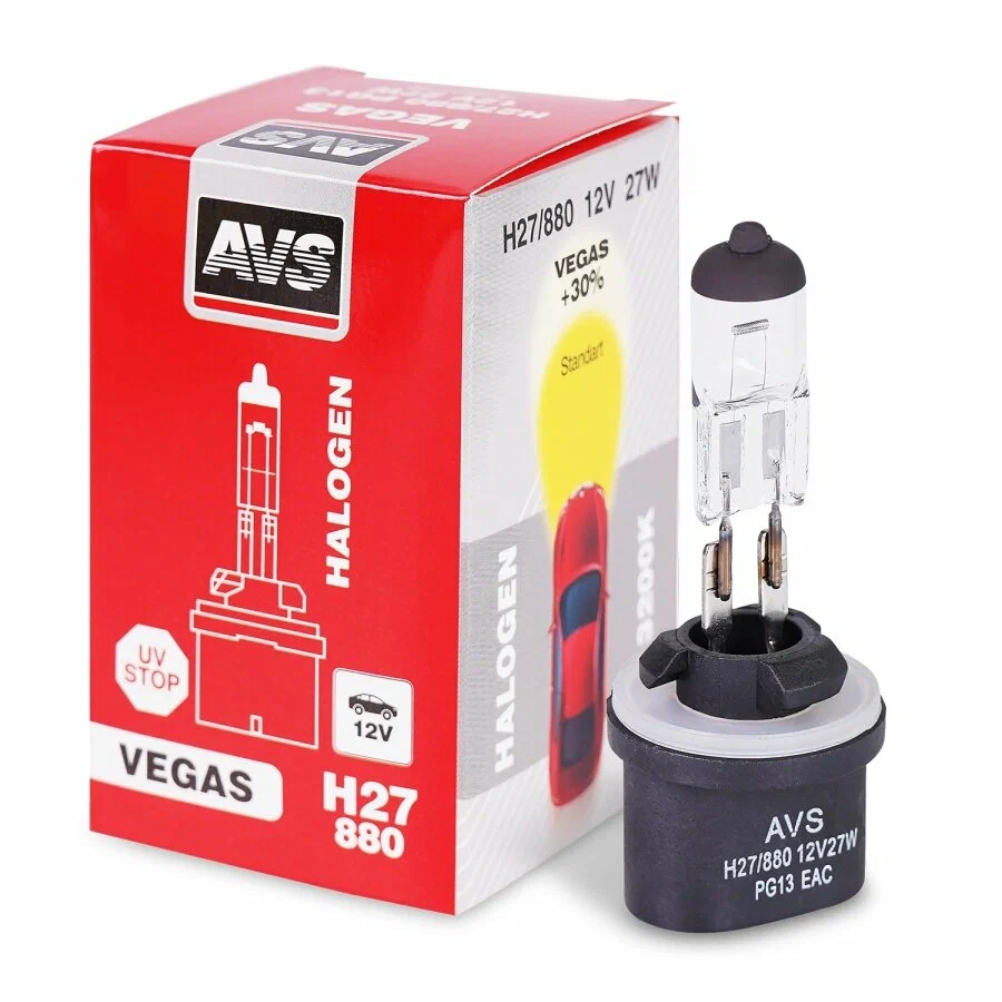 Лампа галогенная H27 12V 27W  A78217S