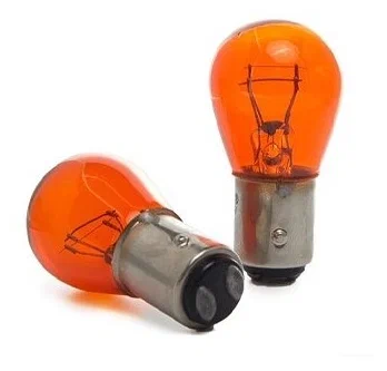 Лампа накаливания  P21/5W S25 12V 21/5W BA15D AMBER