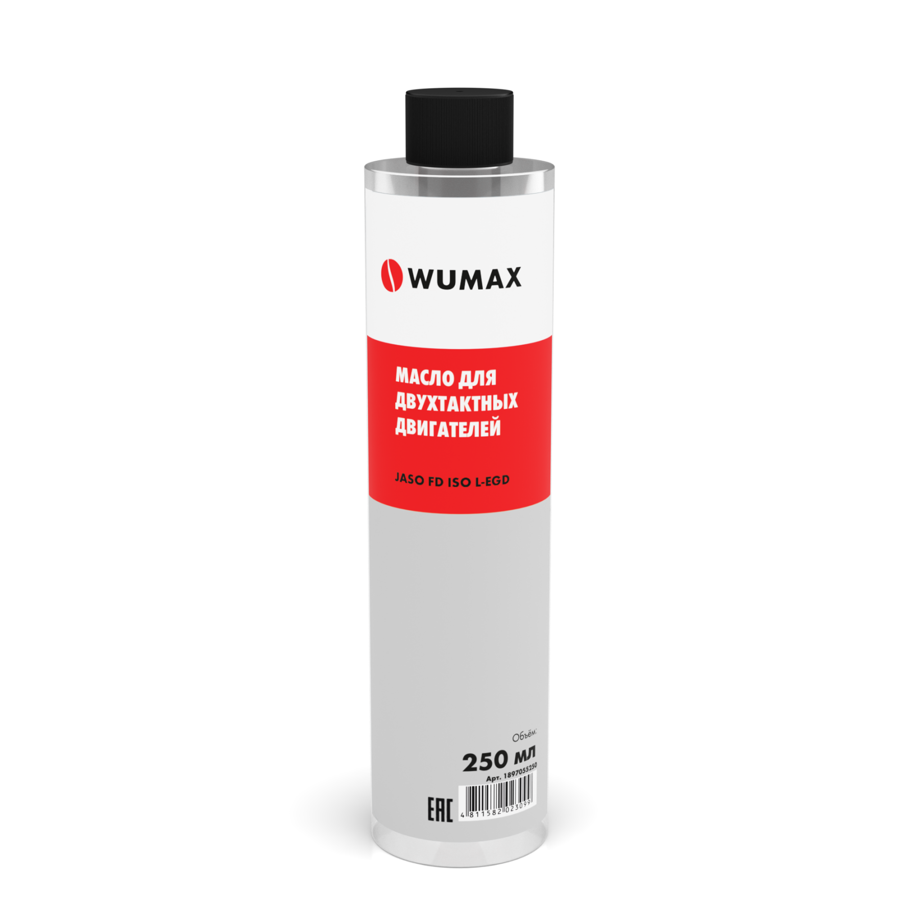 Масло для двухтактных двигателей WUMAX (JASO FD ISO L-EGD) красное 1897055250