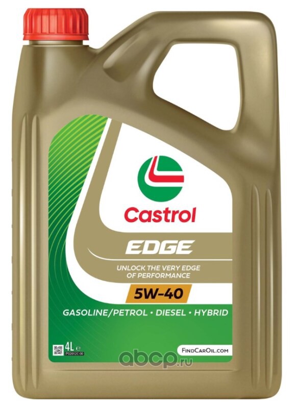 Масло моторное CASTROL EDGE 5W-40 4 л 15F7D6