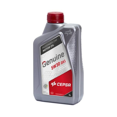 Масло моторное CEPSA GENUINE 5W30 DX1, 1л, API SP RC, ILSAC GF-6, GM Dexos 1 Gen 3, FORD WSS-M2C946-A/B1, CHRYSLER MS6395, OV 040 1547 - G30