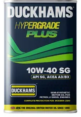 Масло моторное Duckhams Hypergrade Plus 10W40 SG (4L) ACEA A3/B3
