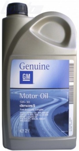 Масло моторное GM Dexos 2 5W30 SN/CF 2л 93165555