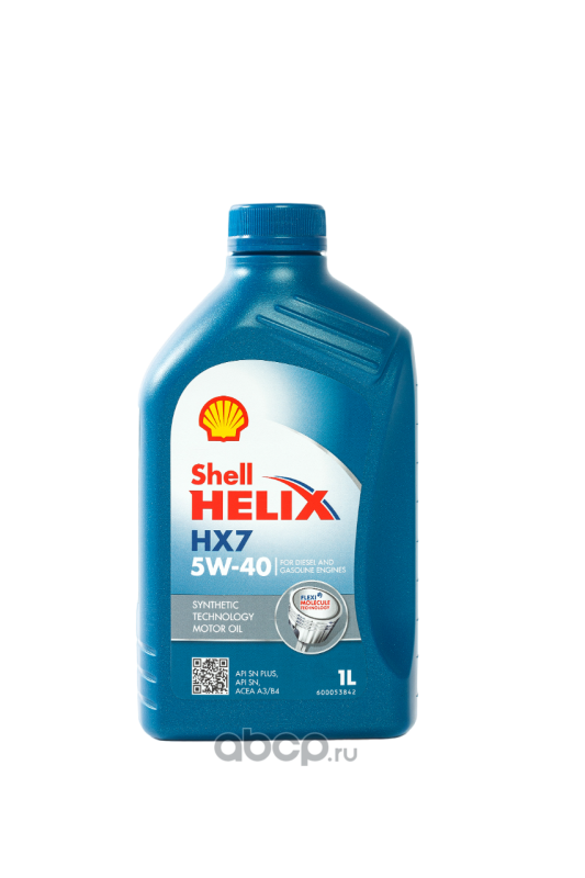 Масло моторное Shell Helix HX7 (EU) 5W40 1л