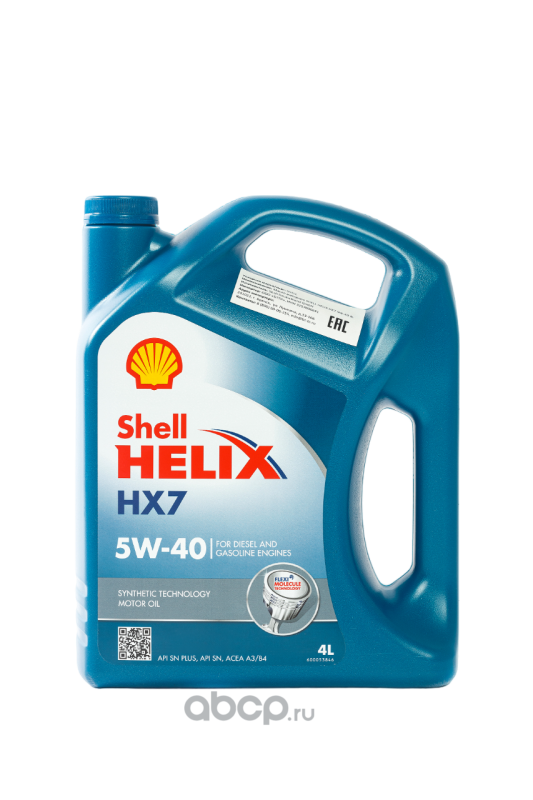 Масло моторное Shell Helix HX7 (EU) 5W40 4л