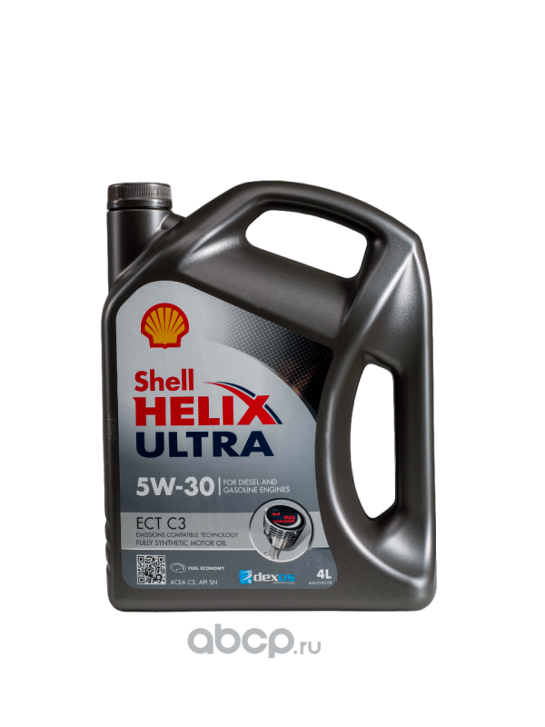 Масло моторное Shell Helix Ultra ECT C3 5W30 (EU) 4л