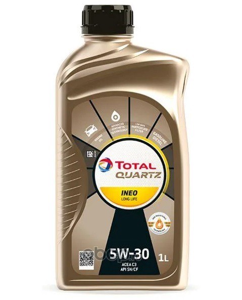 Масло моторное TOTAL QUARTZ INEO LONG LIFE 5W30 1л, 213818