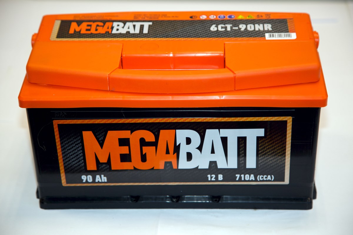 MEGA BATT аккумулятор 6СТ-90АзЕ евро 710A (350x175x190)