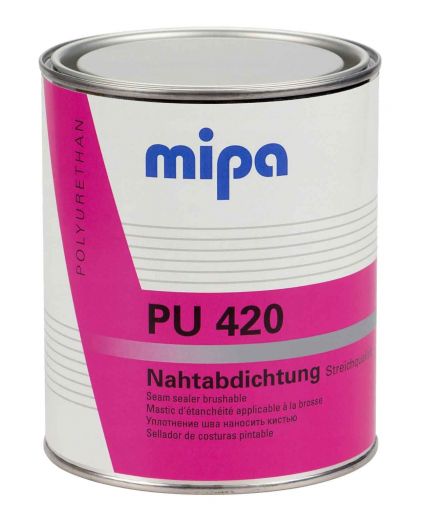 MIPA PU 420 Seam Sealer Brushable Герметик для нанесения кистью серый 1кг 266410000