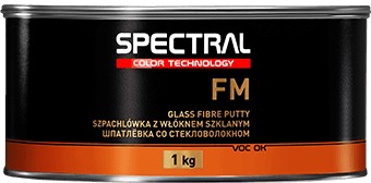 NOVOL SPECTRAL Шпатлёвка FIBER MICRO Стекловолокно 1кг (SPECTRAL FM) 81233