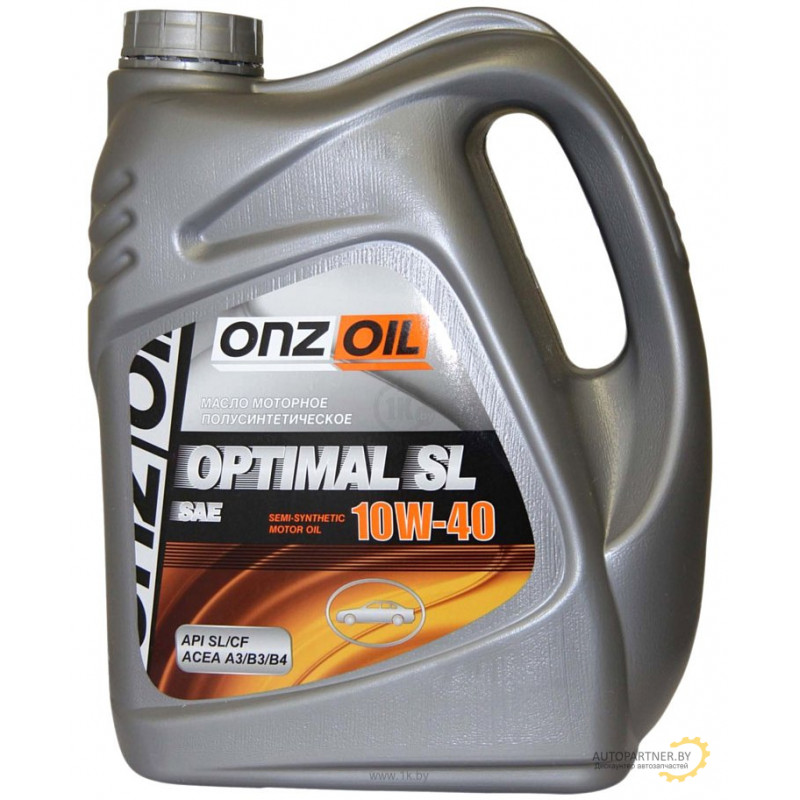 ONZOIL SAE 10W-40 Optimal SL 4,5L  Масло моторное полусинтетическое