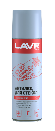 Размораживатель стекол Антилед LAVR, 650 мл / Ln1323