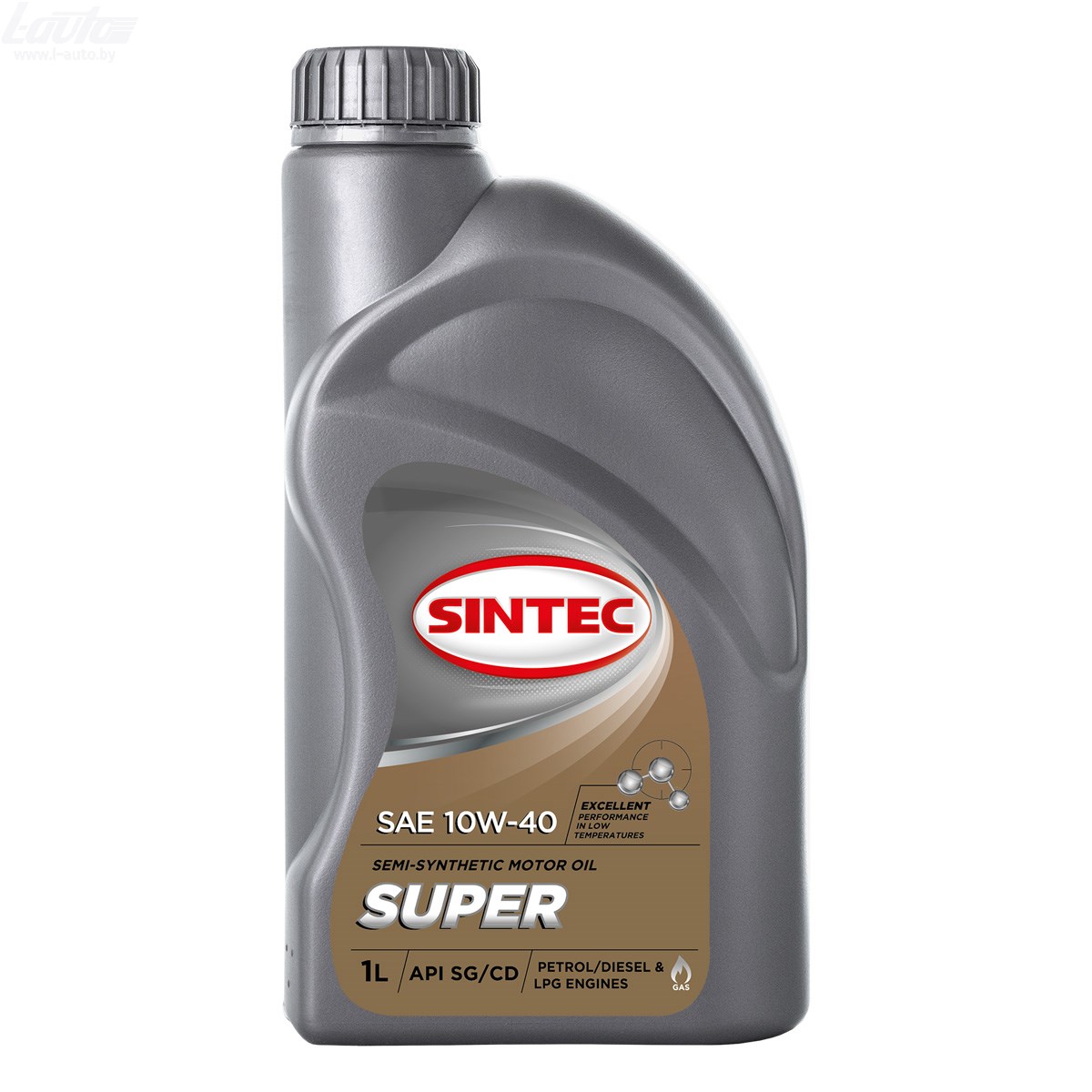 SINTEC 801893 Super 10W-40 масло моторное 1 л API SG/CD