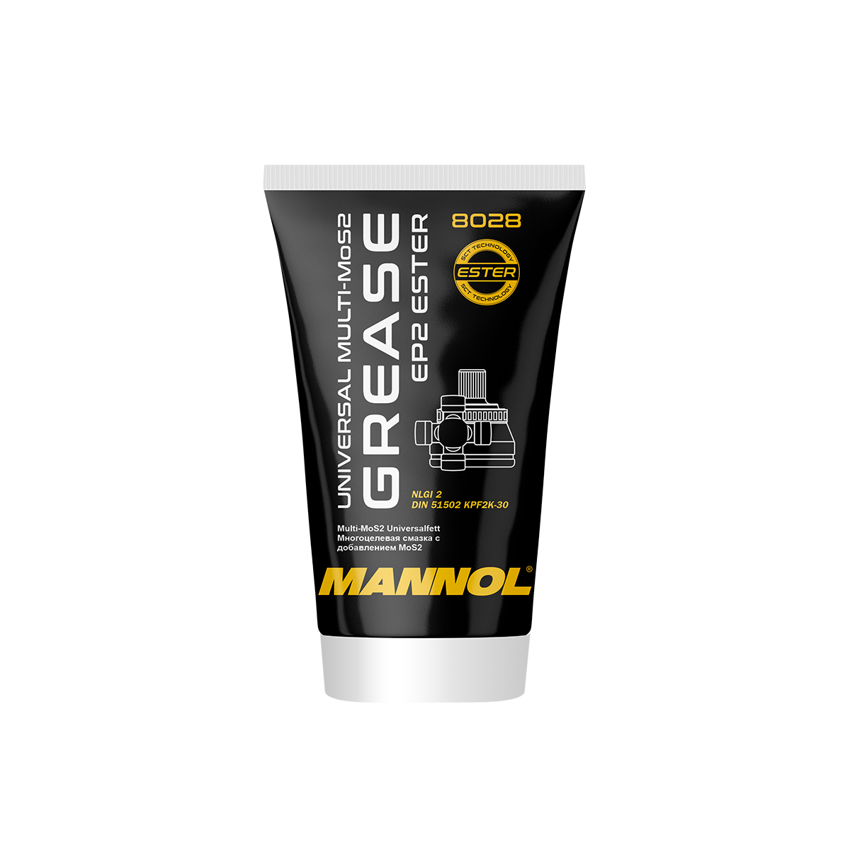 Смазка для ШРУСов MANNOL EP-2 8028 UNIVERSAL MULTI-MoS2 0,1кг