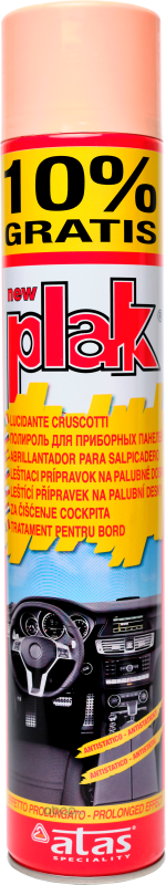 Средство для очистки панели приборов Plak 750 ml Персик