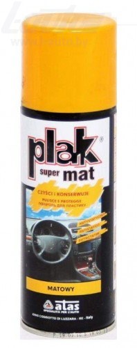 Средство для очистки панели приборов Plak Supermat 200 ml limone