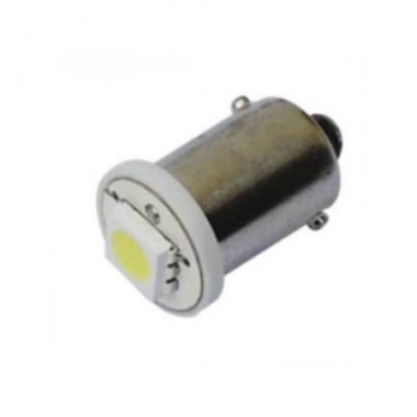 Светодиод №11-а цоколь T4W- 1 диод (BA9S-5050-1SMD-12v)