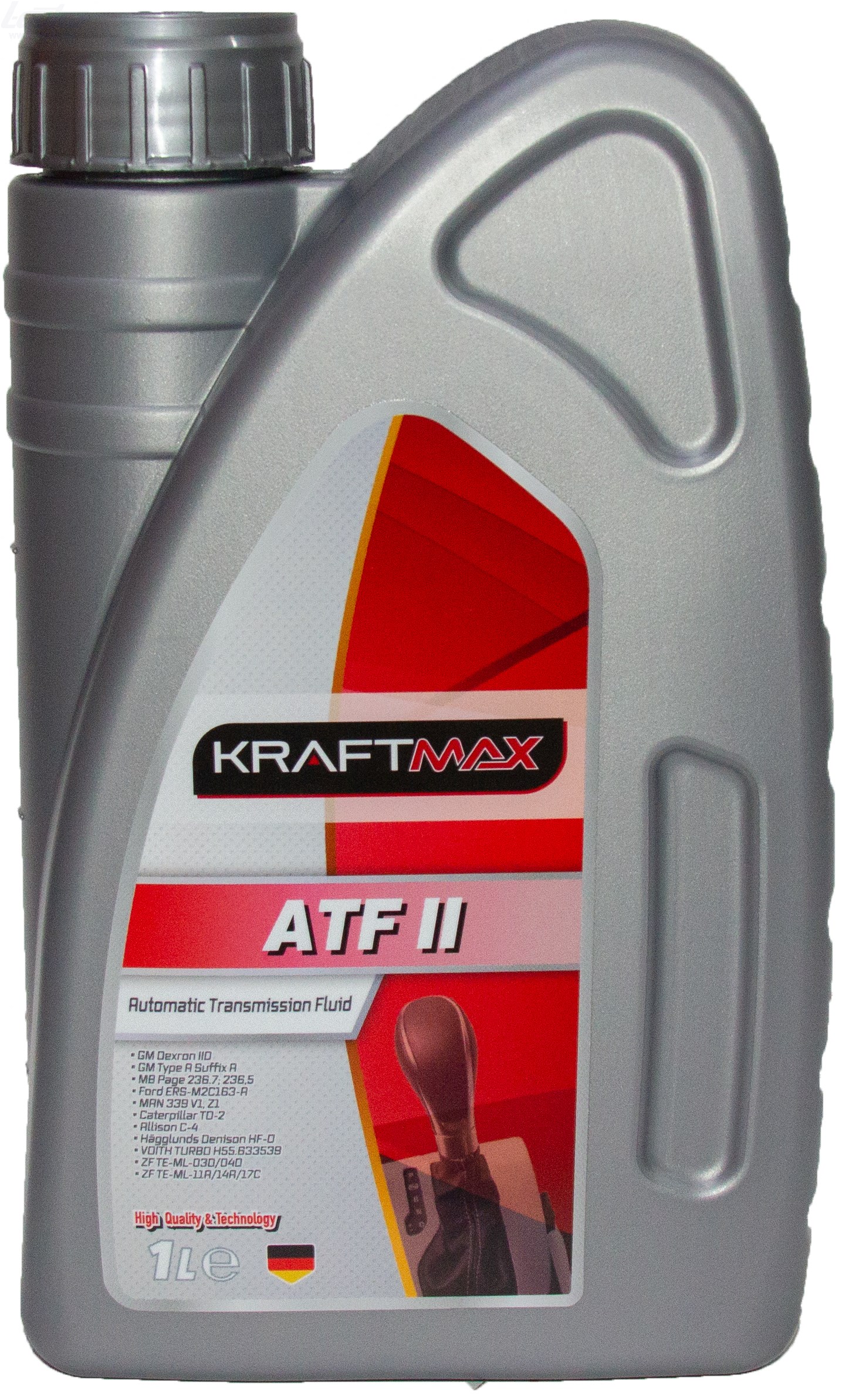 Трансмиссионное масло KRAFTMAX ATF II 1 л KM301/1