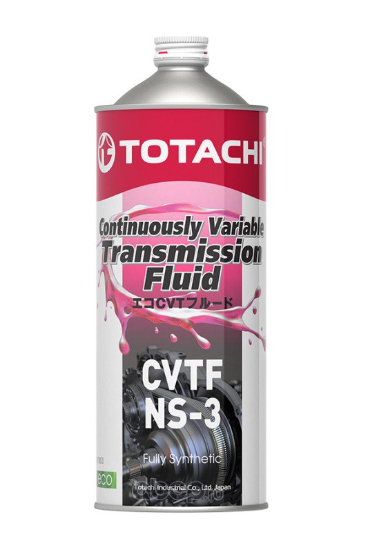 Трансмиссионное масло TOTACHI CVTF NS-3 1л масло для вариатора NISSAN ЖБ цвет:синий